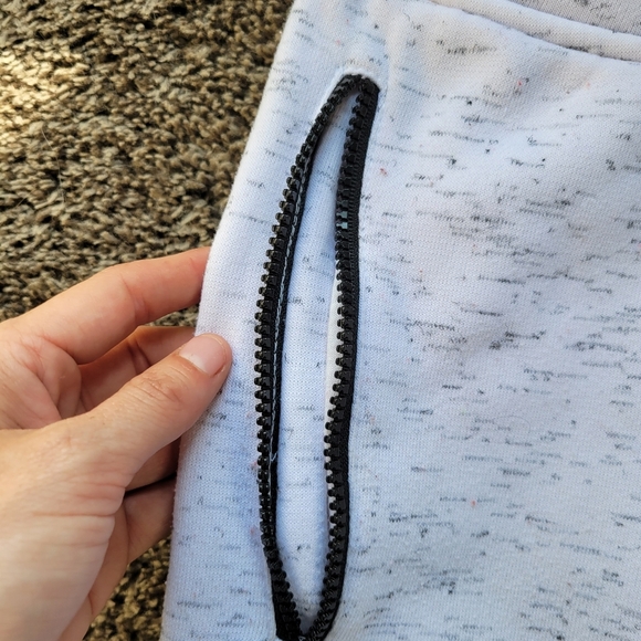 Steve’s Jeans Sweatpants Men’s Size Small White Flec Drawstring Jogger Pants - Picture 5 of 10